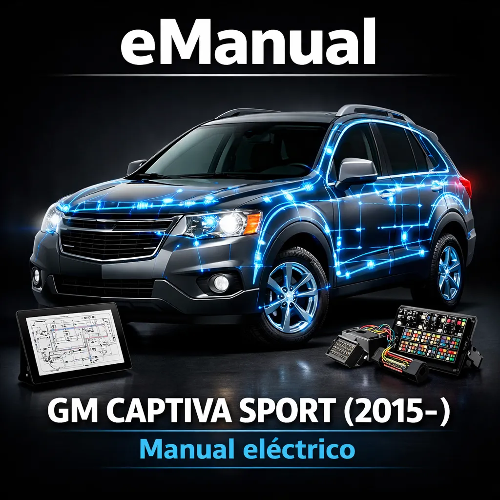 eManual eléctrico GM Captiva Sport: comunicaciones y gestión de energía (2015-)