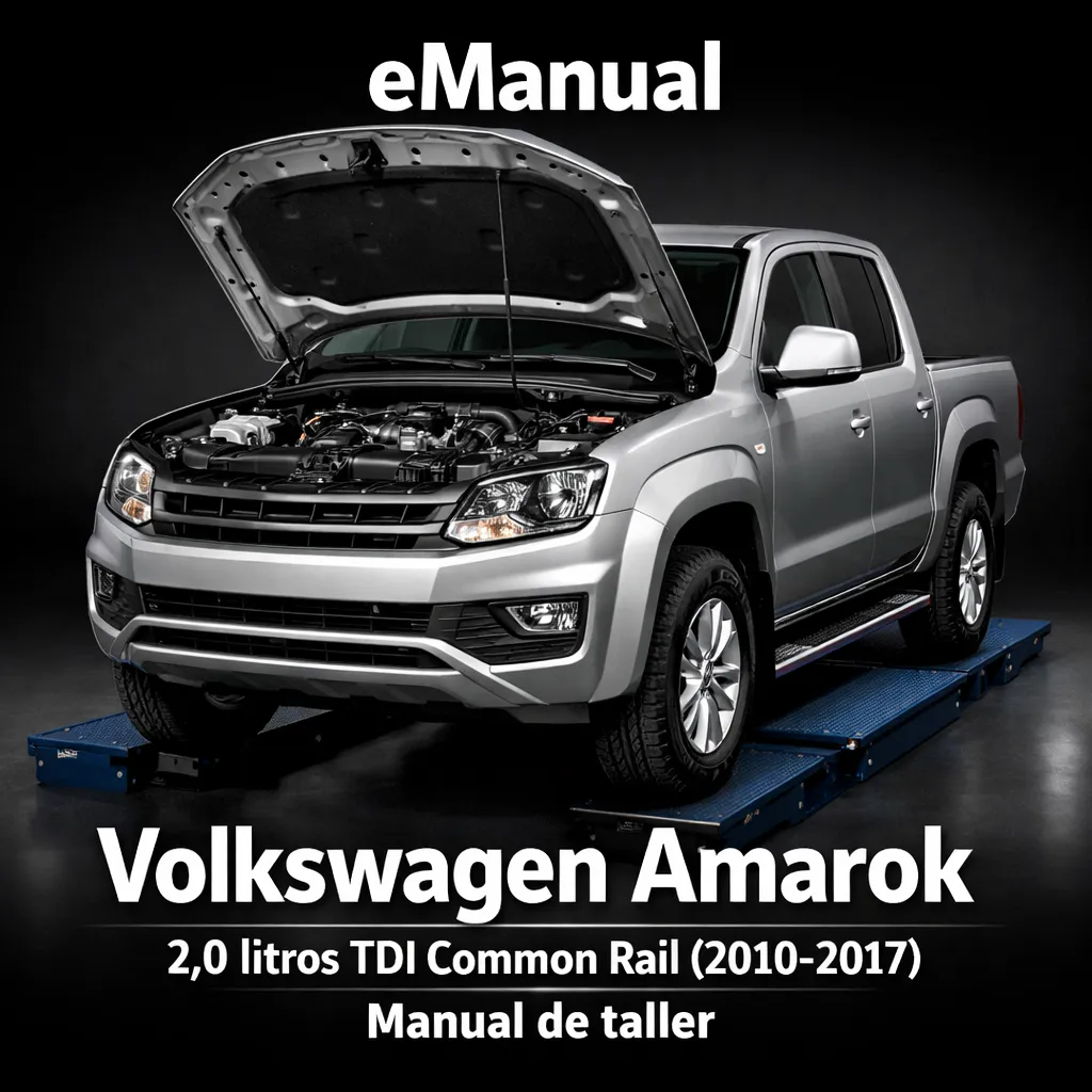 eManual de taller Volkswagen Amarok 2,0 litros TDI Common Rail (2010-2017) (2665 Páginas)