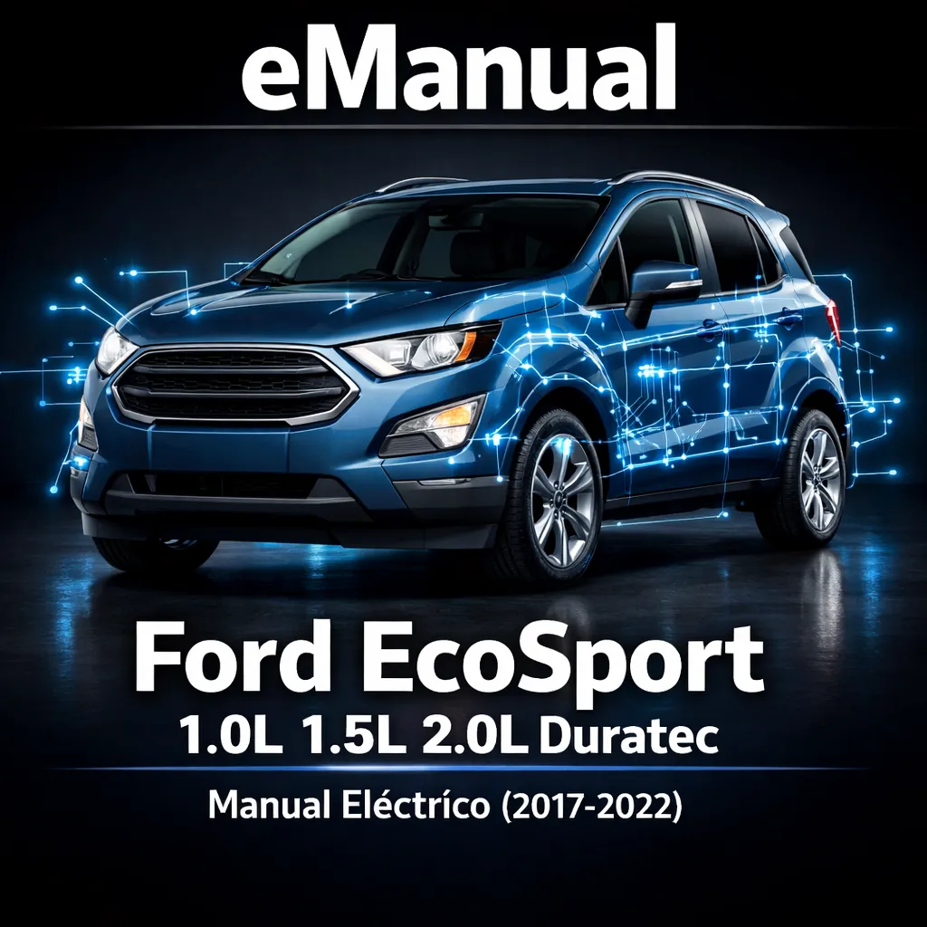 eManual eléctrico Ford EcoSport 1.0L 1.5L 2.0L Duratec (2017-2022) (8634 Páginas)