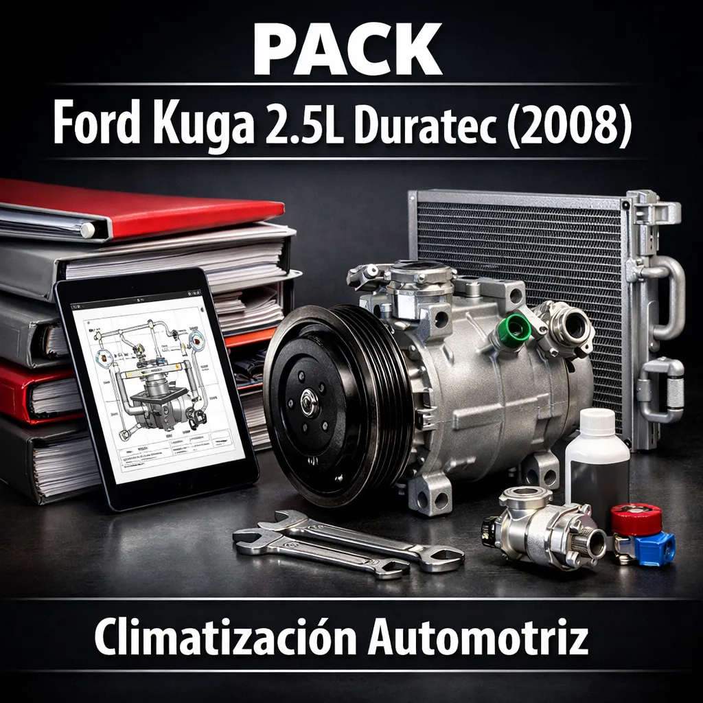 eManual de taller Ford Kuga 2.5L Duratec (2008) (2057 Páginas)