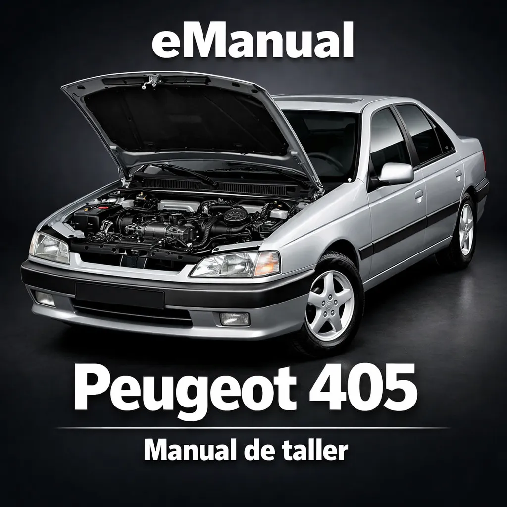 eManual de taller Peugeot 405 1.8 2.0 1.9D (1998) (280 Páginas)