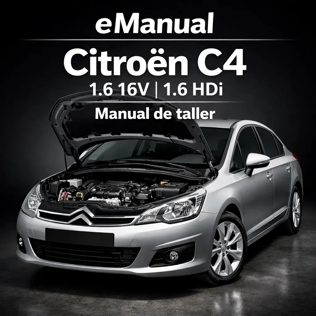 eManual de taller Citroën C4 1.6 16V 1.6 HDi (203 Páginas)