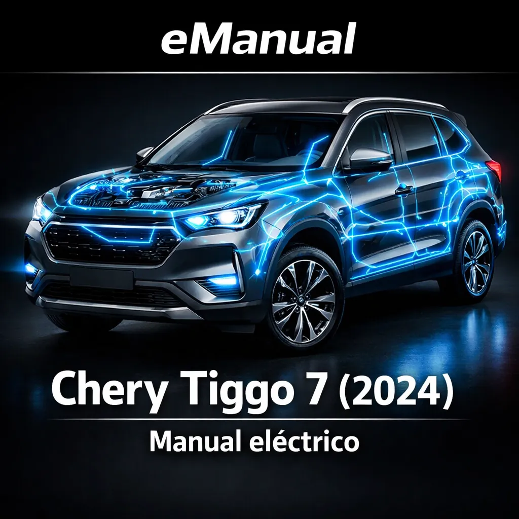 eManual eléctrico Chery Tiggo 7 (2024) (189 Páginas)