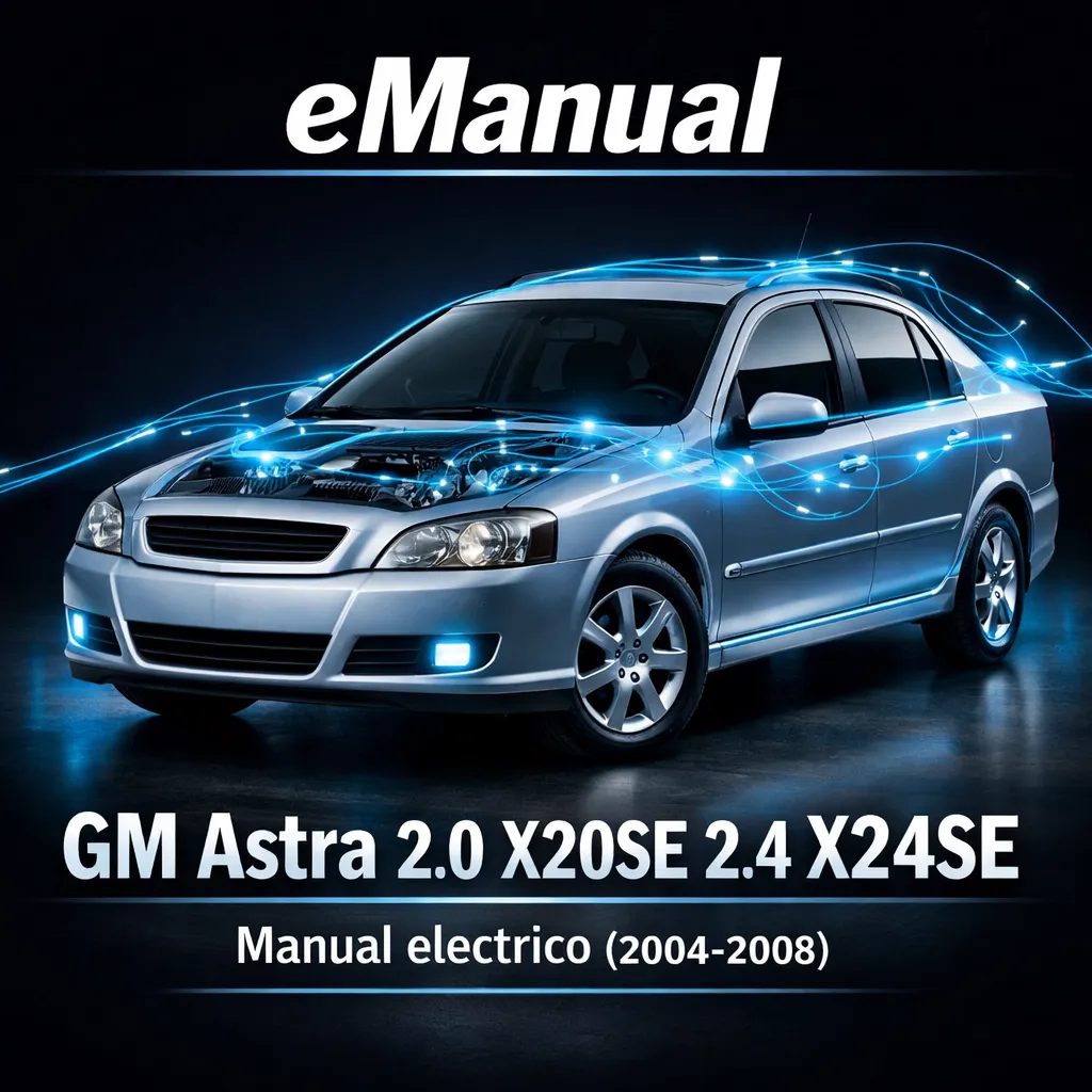 eManual eléctrico GM Astra 2.0 X20SE 2.4 X24SE (2004-2008) (260 Páginas)