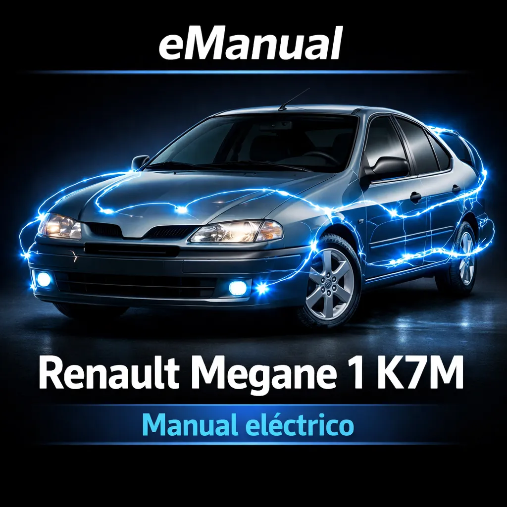 eManual eléctrico Renault Megane 1 K7M (149 Páginas)