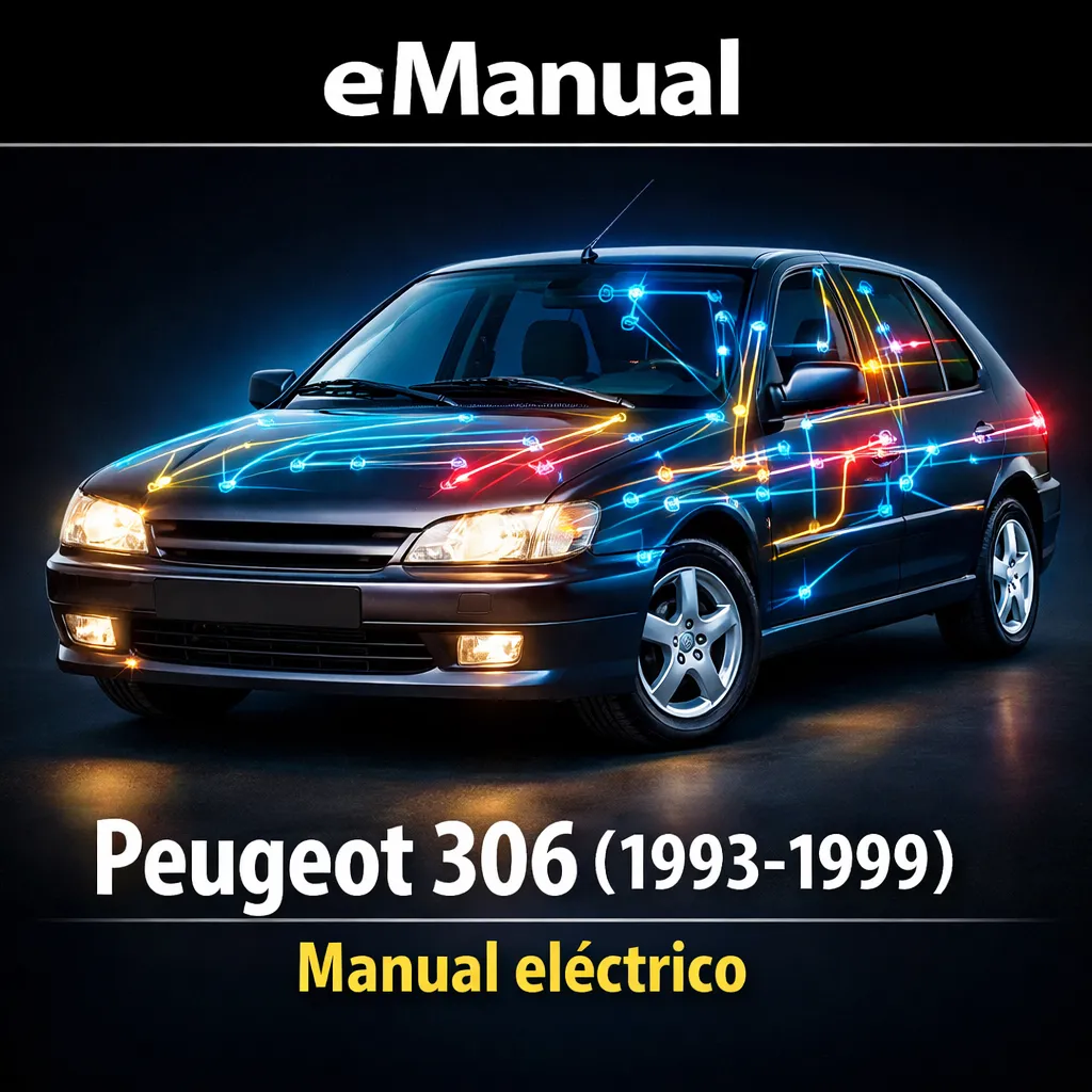 eManual eléctrico Peugeot 306 (1993-1999) (360 Páginas)