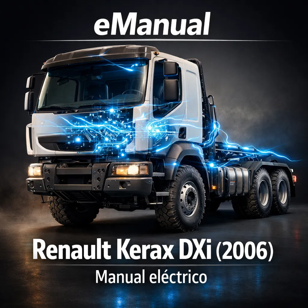 eManual eléctrico Renault Kerax DXi (2006) (170 Páginas)