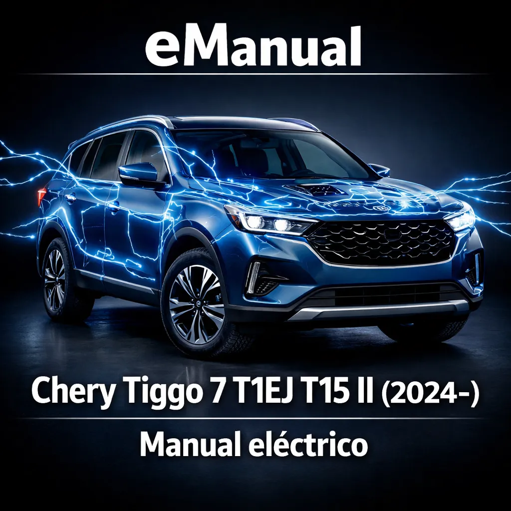 eManual eléctrico Chery Tiggo 7 T1EJ T15 II (2024-) (189 Páginas)