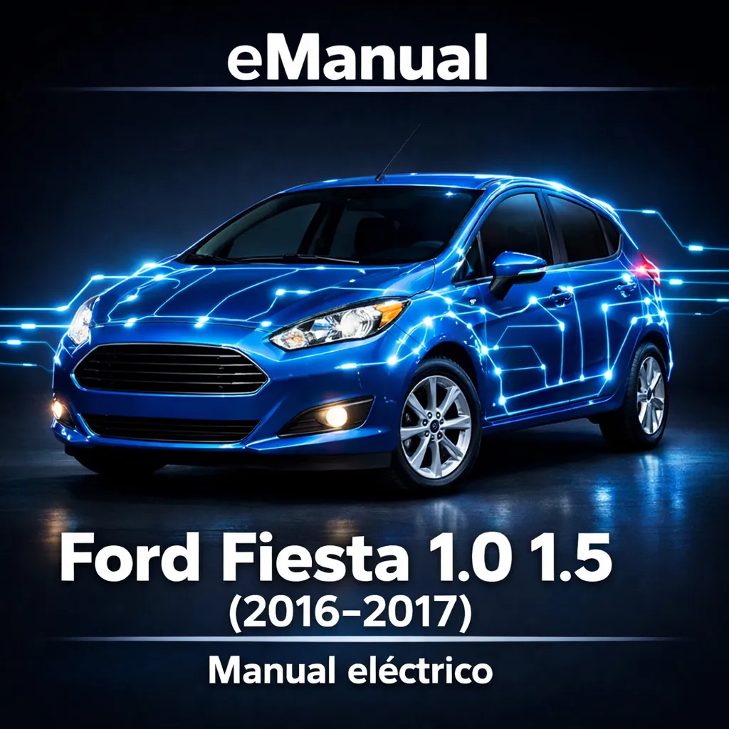eManual eléctrico Ford Fiesta 1.0 1.5 (2016-2017) (702 Páginas)